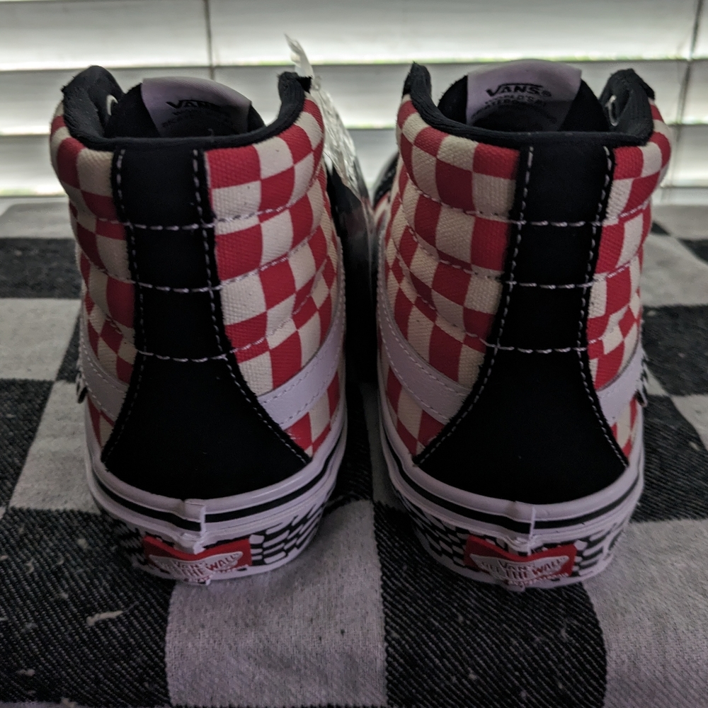 Vans Sk8 Hi Reissue Women 8 Red Black Jeff Grosso '84 VNOA5KYR428 072024 - Picture 3 of 9